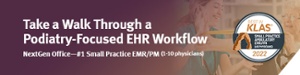NextGen Office is a podiatry specific EHR