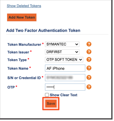 6_Add New Token Save