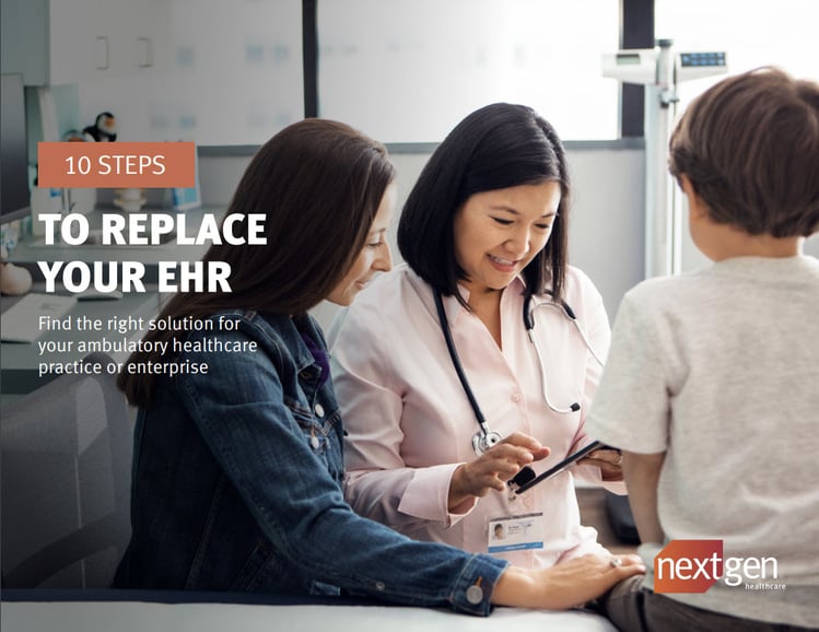 10 Steps To Replace Your EHR with nextgen office cloud based ehr