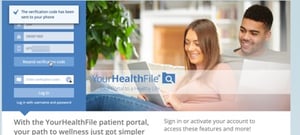NextGen Office portal Verification Code Sent Image