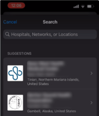 apple health search