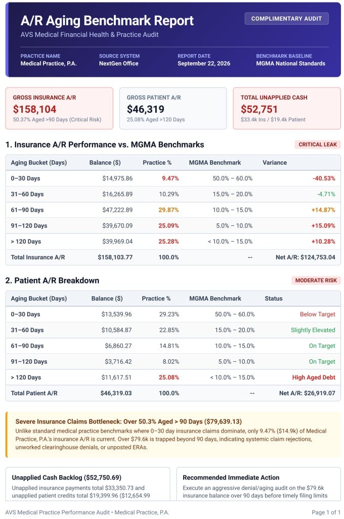 Your Practice's Cash Flow and The 15% A/R Benchmark You Can’t Ignore