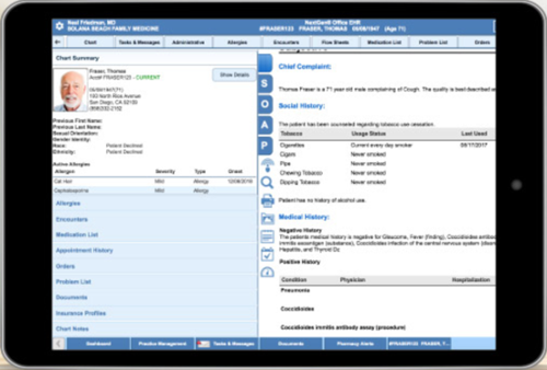 NextGen Office cloud based EMR demo