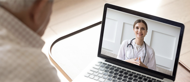 Doctor and patient using NextGen Office for a Telemedicine visit