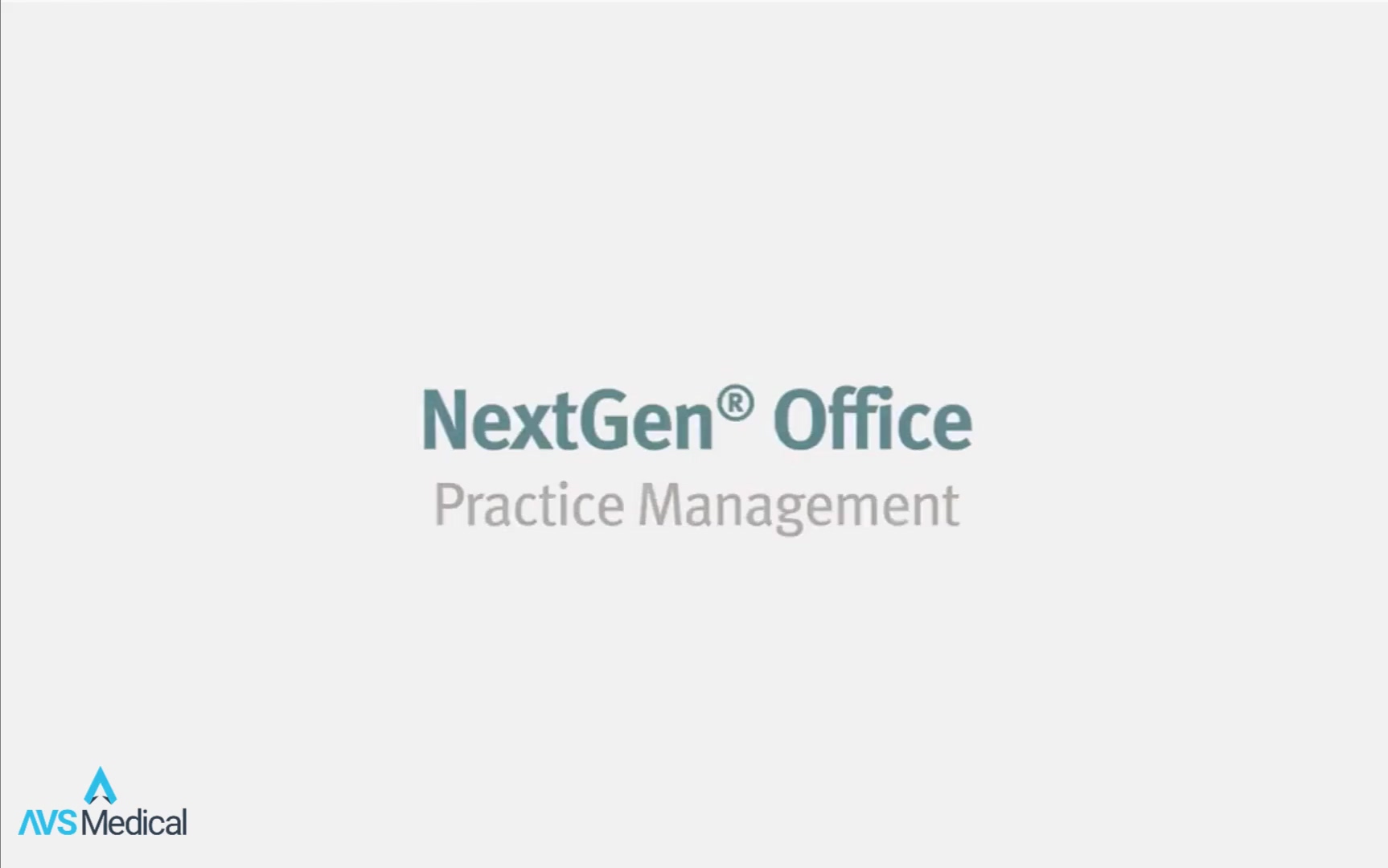 NextGen Office Practice Management Sales Demo_AVS-thumb