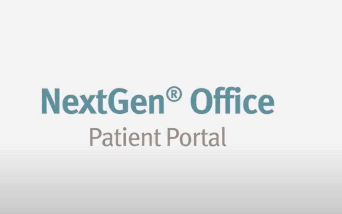 Patient Portal Demo Video Thumbnail Image